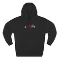 Fitness Heartbeat Hoodie — Weightlifting Pulse Graphic Hoodie