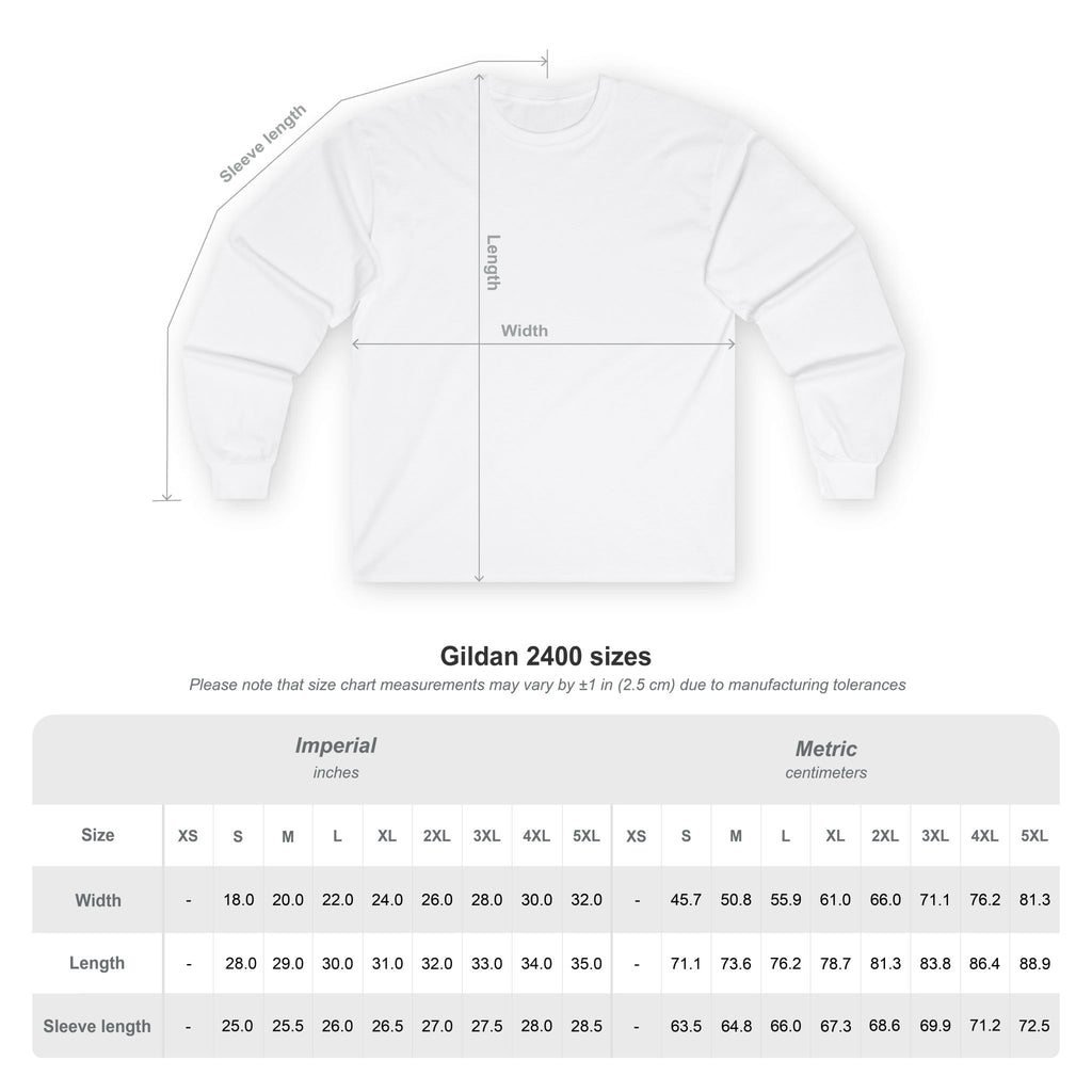 Fitness Long Sleeve Tee — Astronaut Weightlifter Graphic (Pulse Fitness)