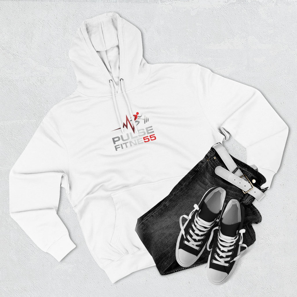 Sudadera con capucha Pulse Fitness 55 - Sudadera polar con logo de gimnasio