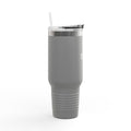 40oz Insulated Travel Mug — Pulse Fitness Logo Stainless Steel Tumbler with Straw