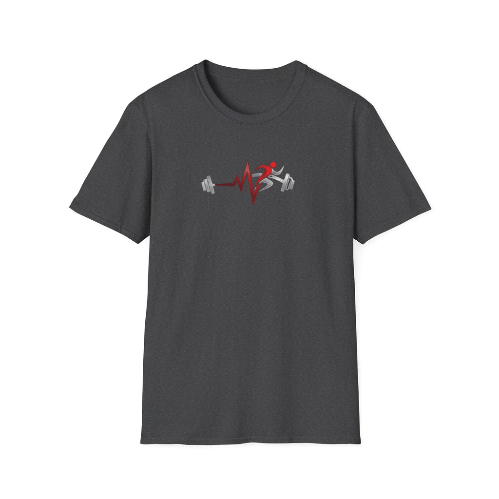Camiseta Latido Fitness — Corredor & Barra Pulsación Gimnasio
