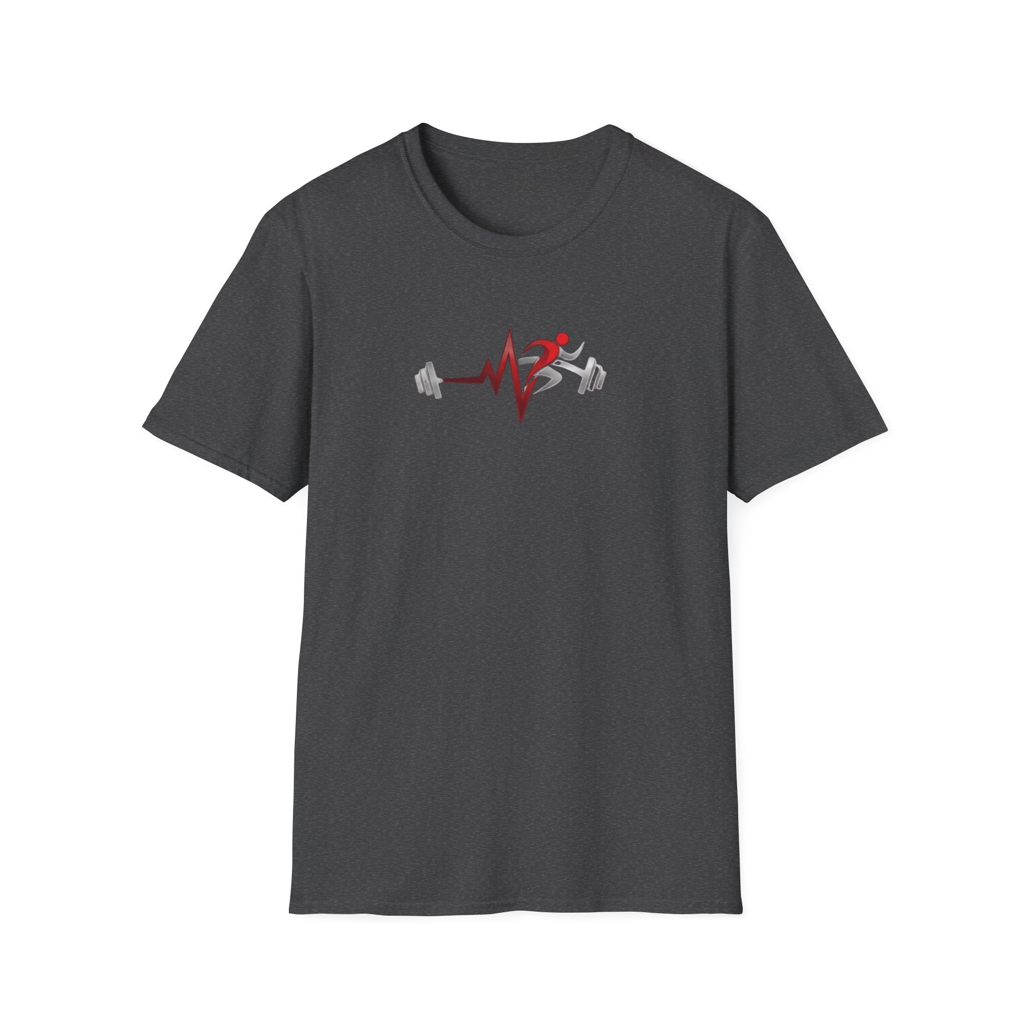 Camiseta Latido Fitness — Corredor & Barra Pulsación Gimnasio