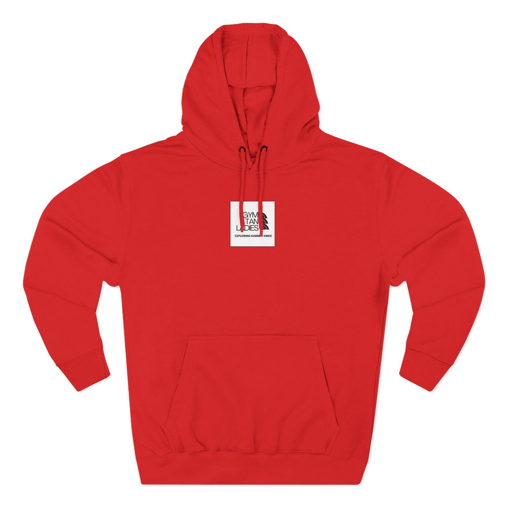 Gym Tan Ladies Hoodie — 'Exploring Summer Vibes' Graphic Pullover