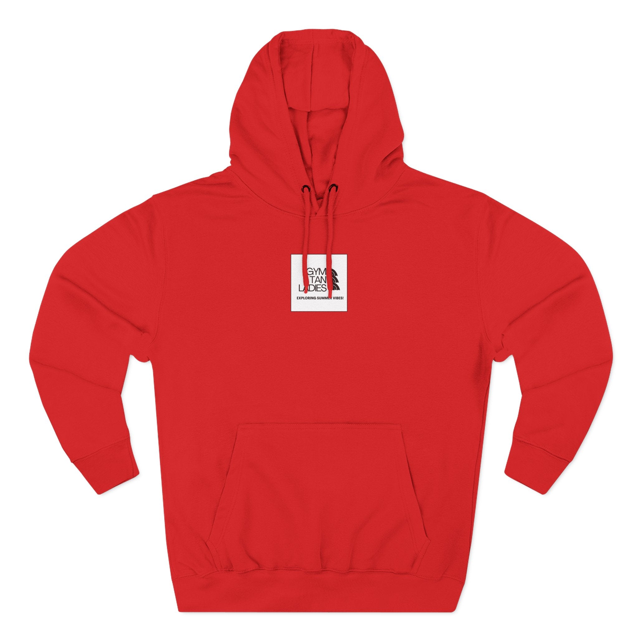 Gym Tan Ladies Hoodie — 'Exploring Summer Vibes' Graphic Pullover