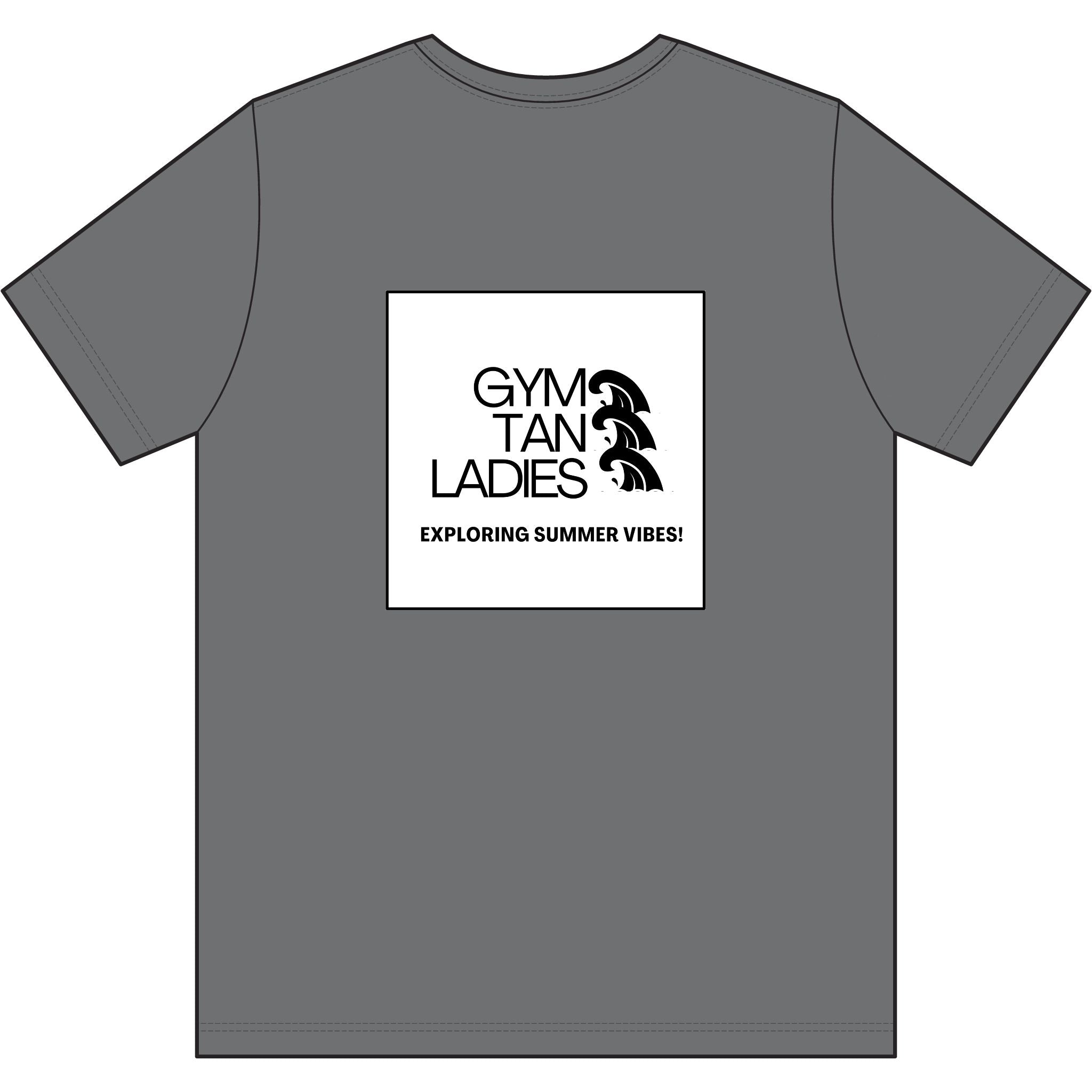 Camo Tee — Gym Tan Logo Cotton T-Shirt