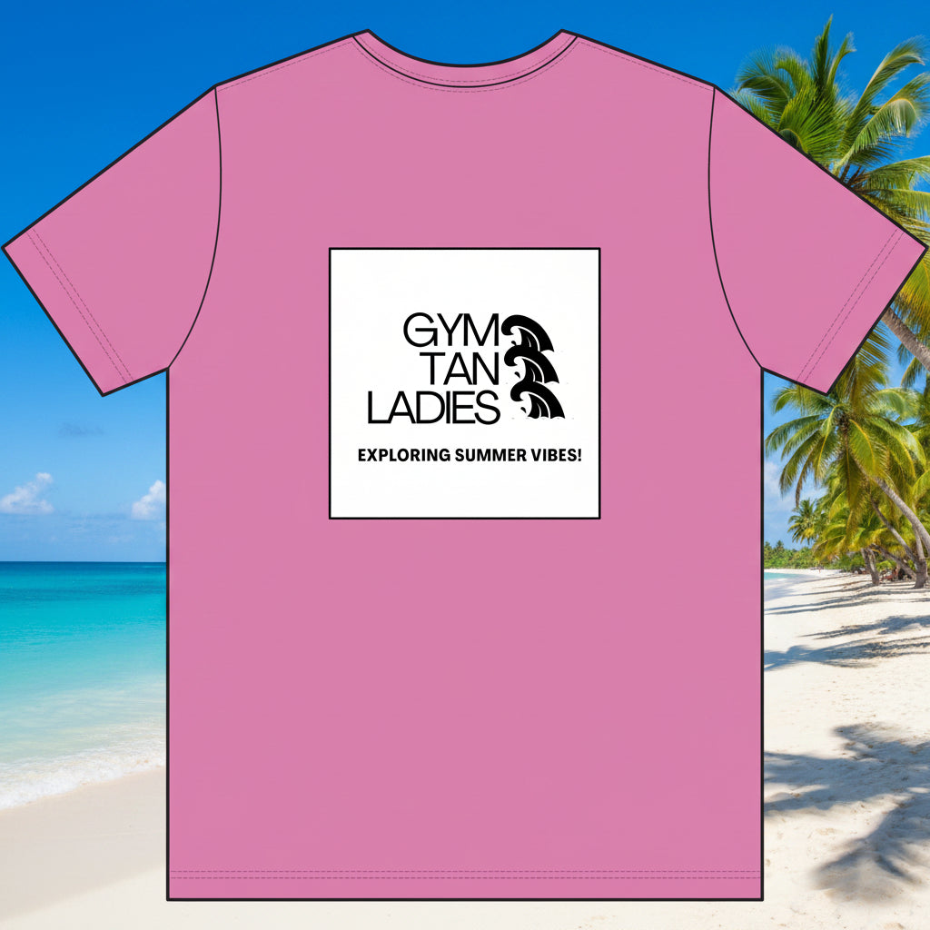 Camo Tee — Gym Tan Logo Cotton T-Shirt