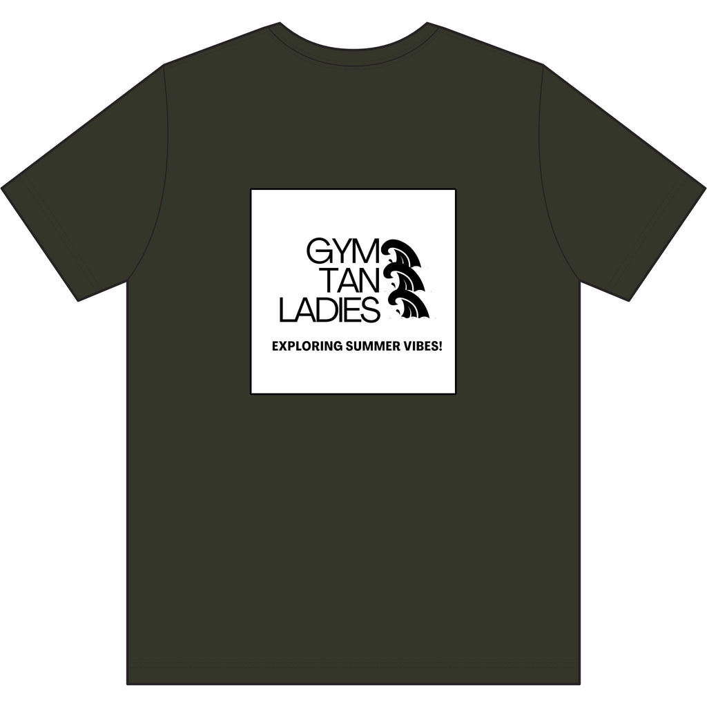 Camo Tee — Gym Tan Logo Cotton T-Shirt