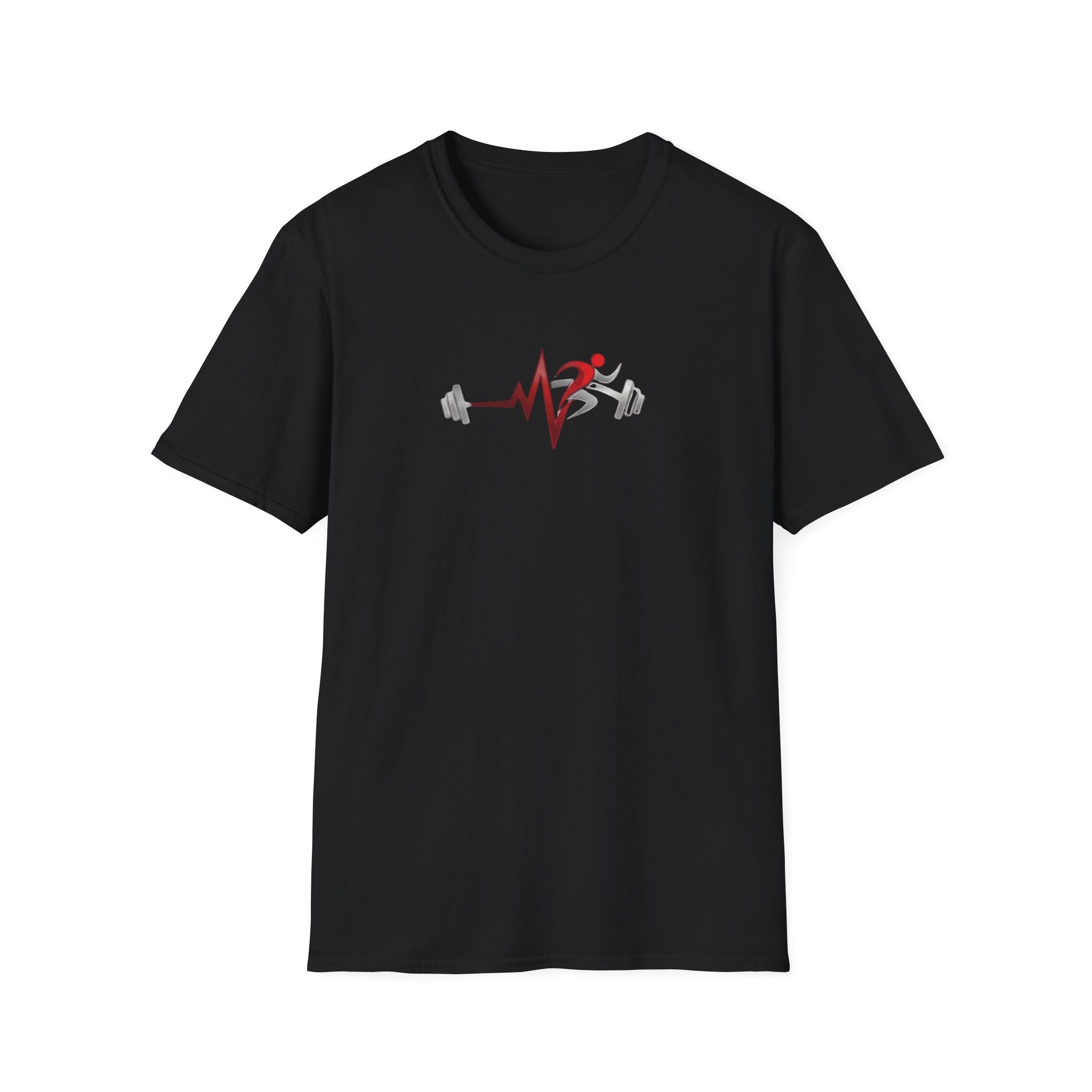 Camiseta Latido Fitness — Corredor & Barra Pulsación Gimnasio