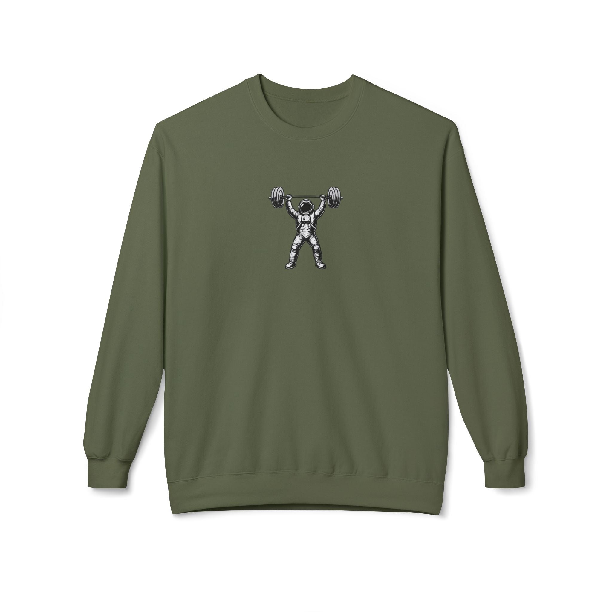 Sudadera de cuello redondo de vellón Softstyle de peso medio Performance