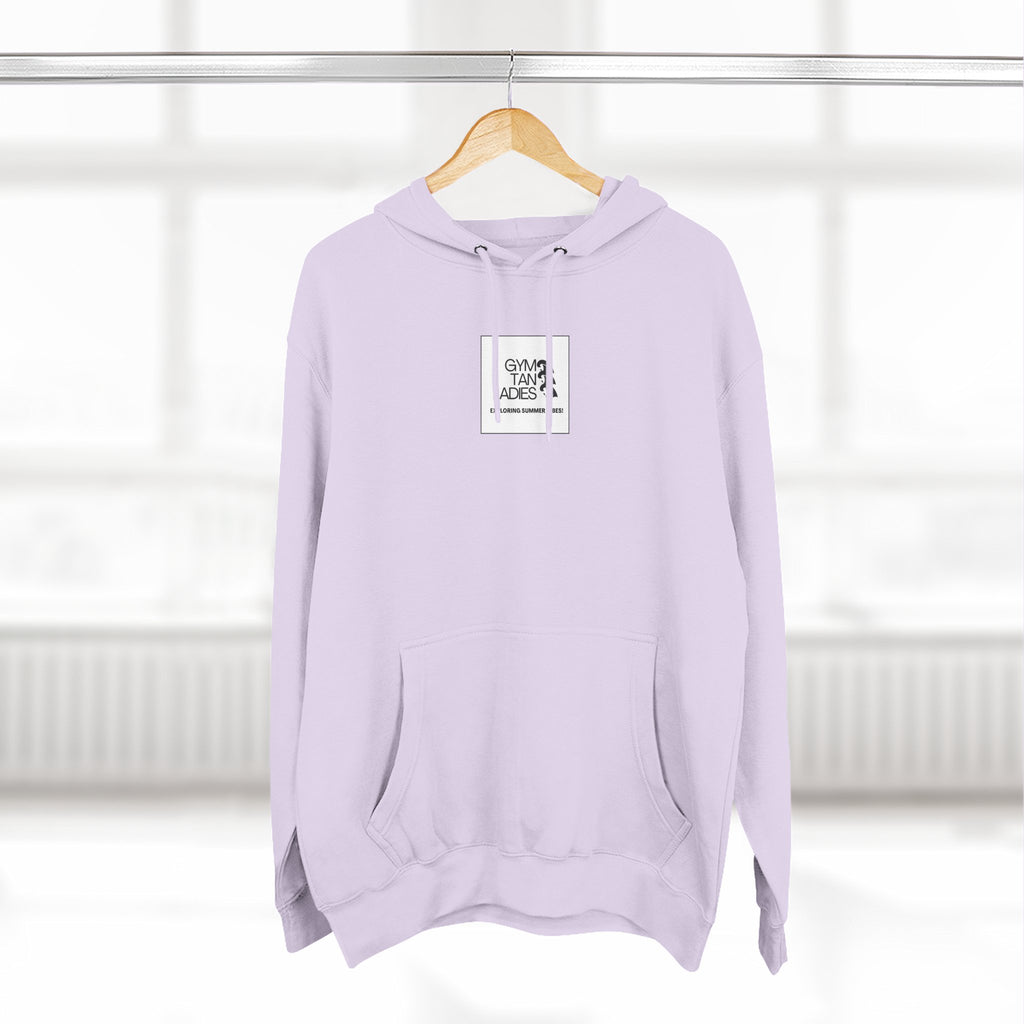Gym Tan Ladies Hoodie — 'Exploring Summer Vibes' Graphic Pullover