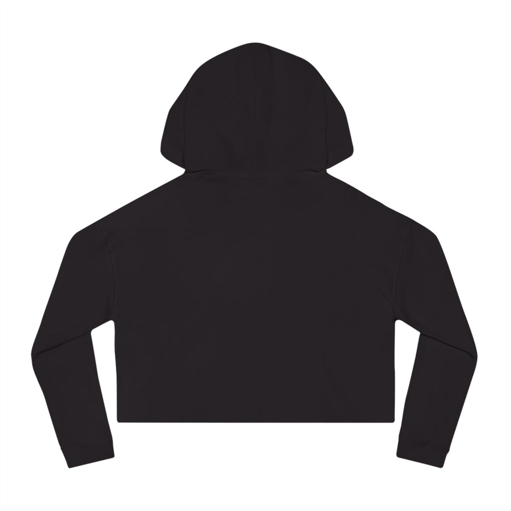 Pulse Fitne55 Women’s Cropped Hoodie — Athletic Logo Crop Top for Gym & Casual Wear