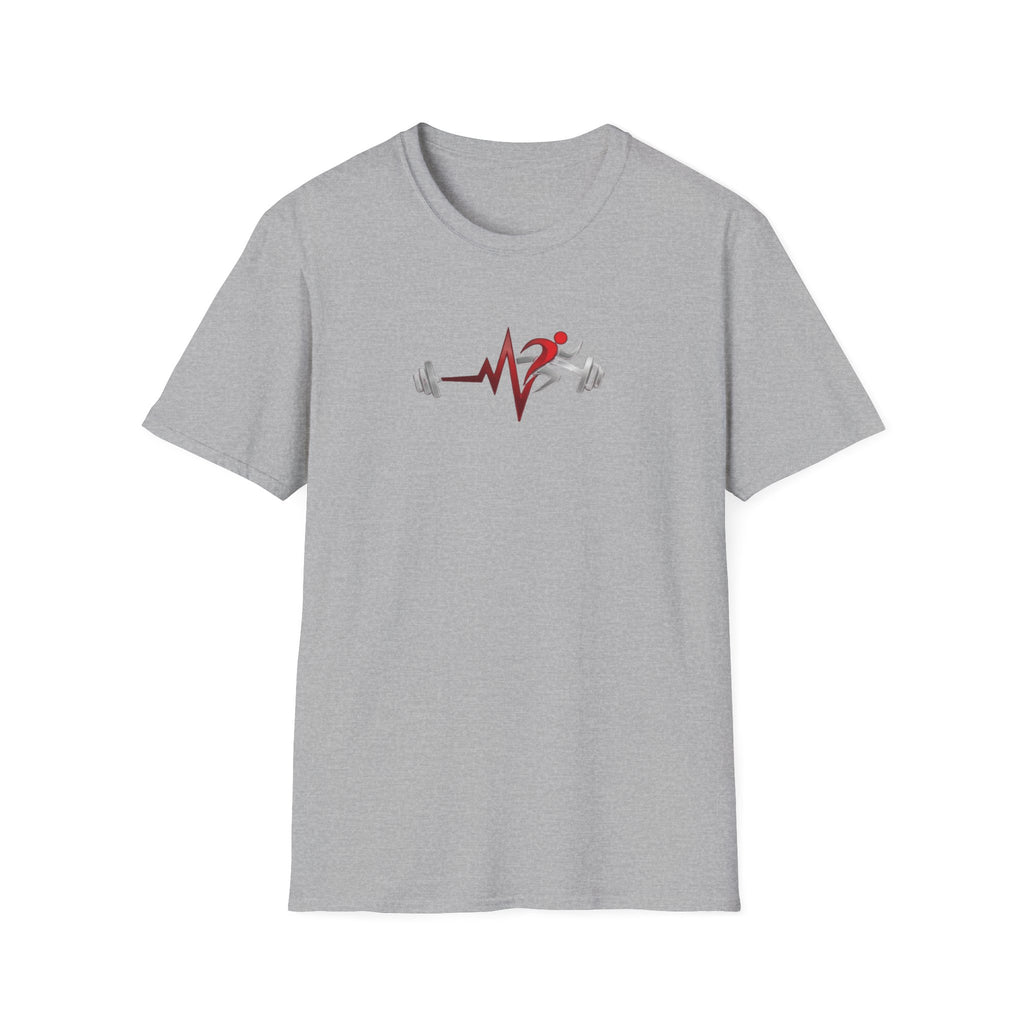 Camiseta Latido Fitness — Corredor & Barra Pulsación Gimnasio