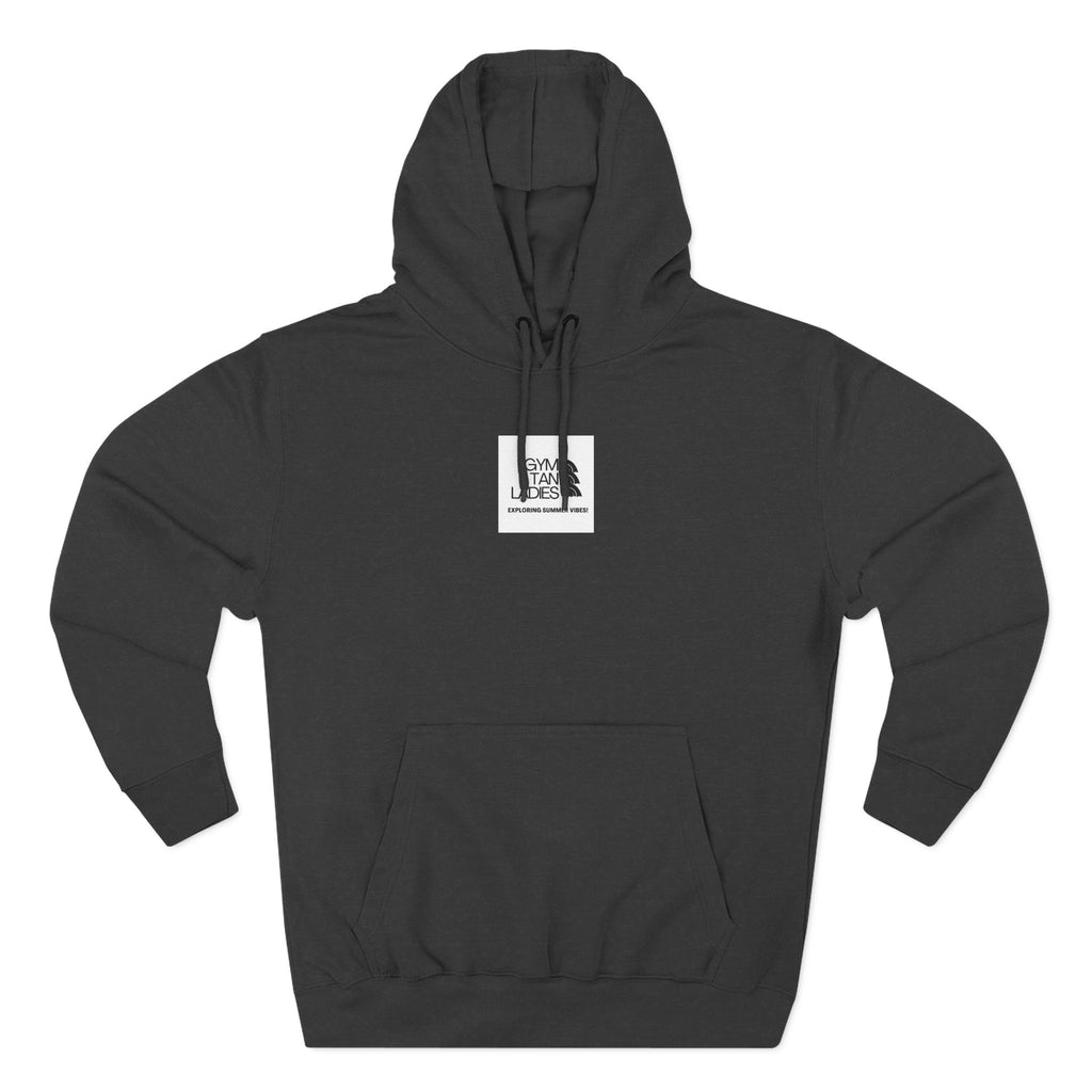 Gym Tan Ladies Hoodie — 'Exploring Summer Vibes' Graphic Pullover