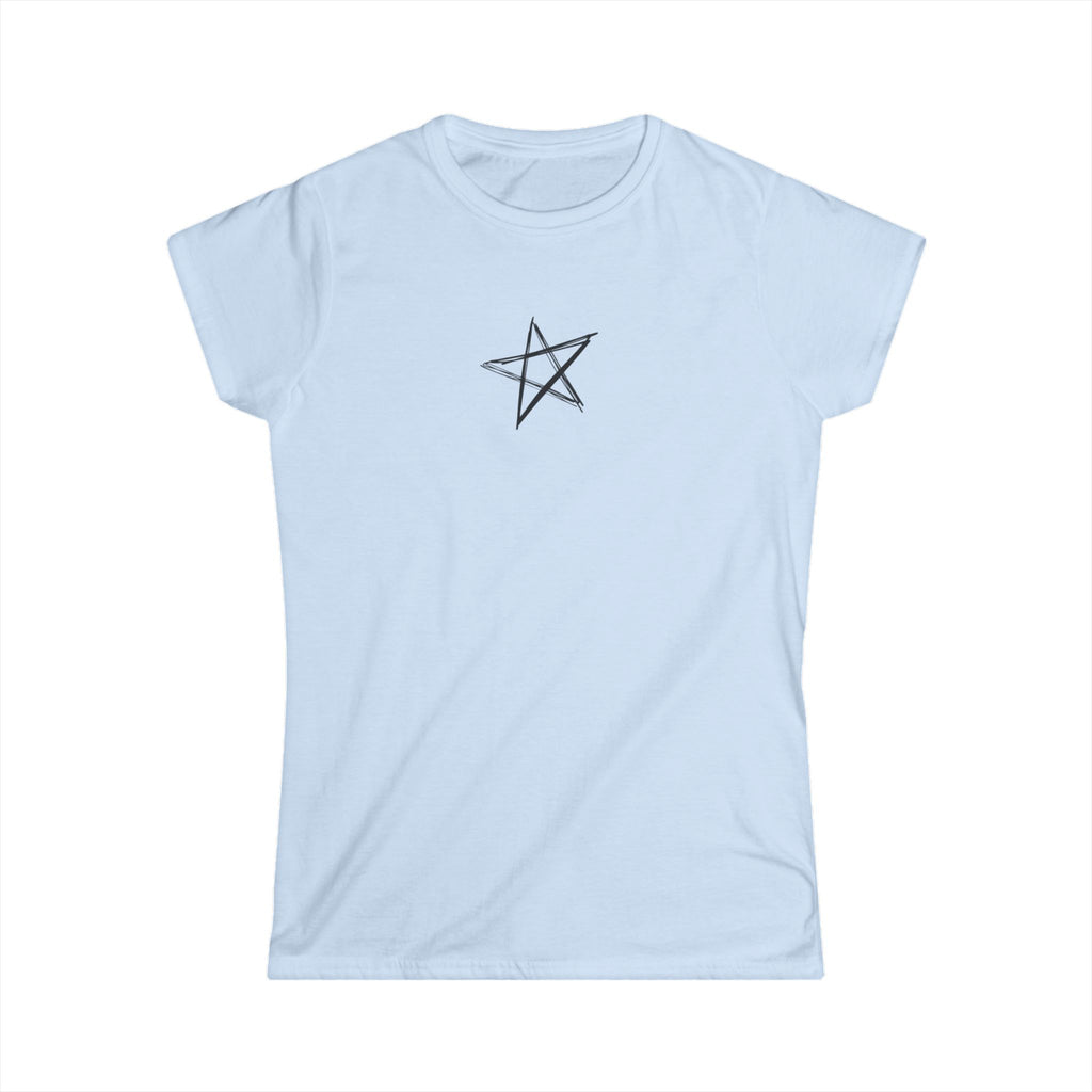 Gymnast Star Women's Tee — 'Gym Star' Logo Athletic Shirt