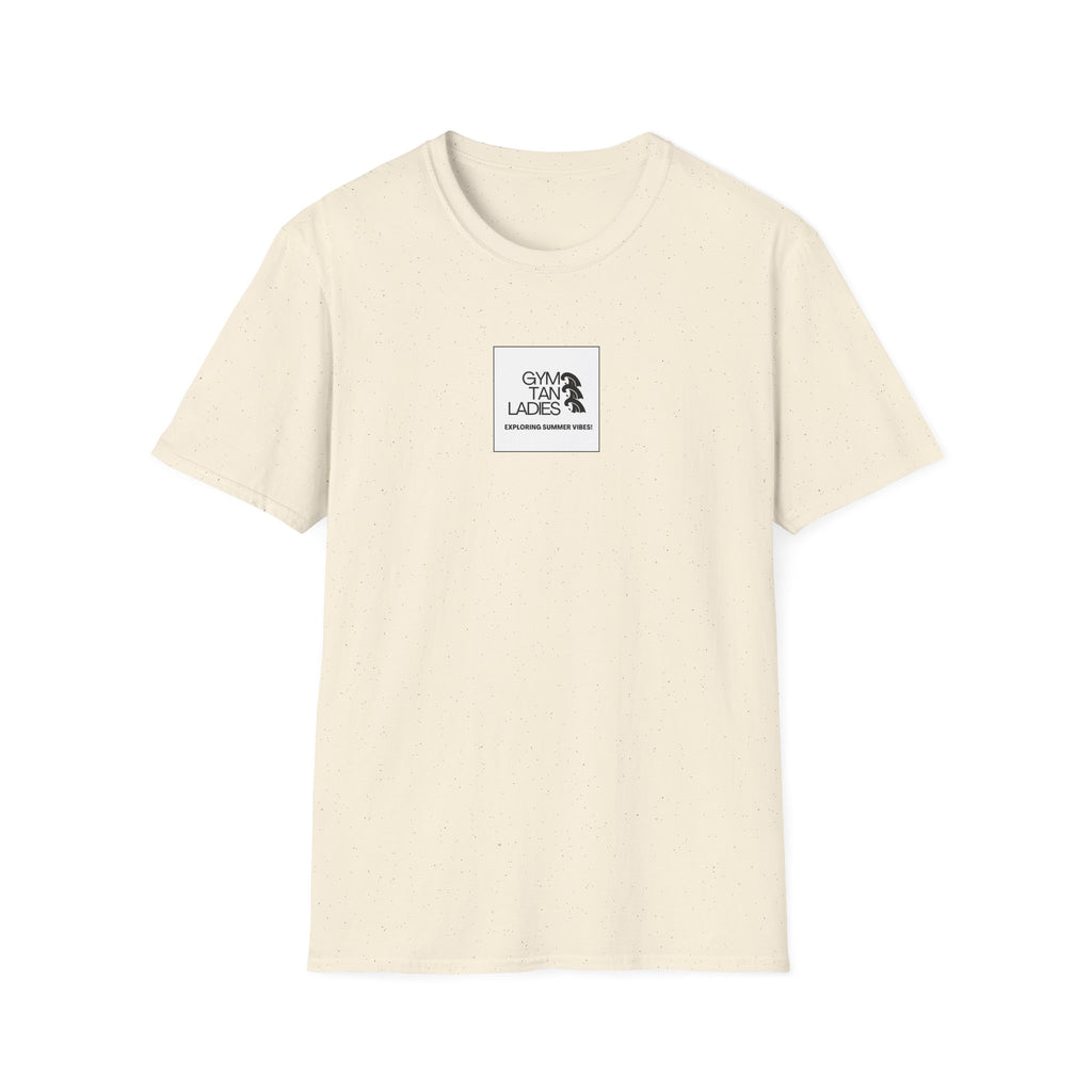 Womens Gym Tan T-Shirt Graphic Tee
