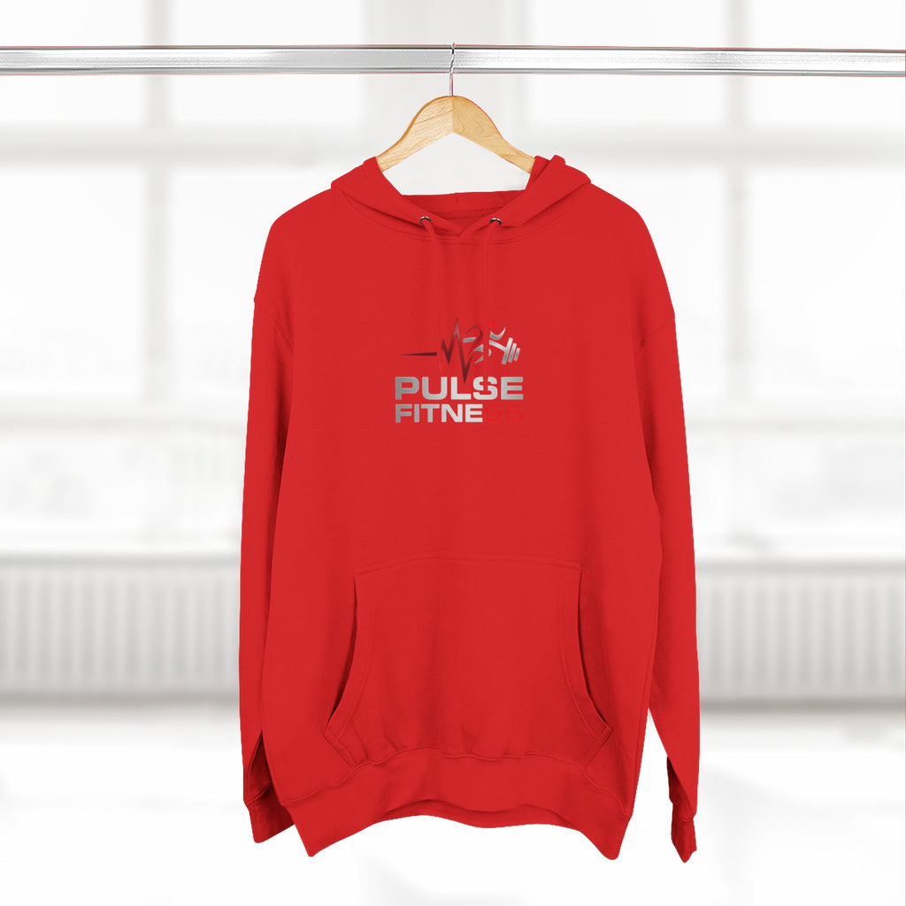 Sudadera con capucha Pulse Fitness 55 - Sudadera polar con logo de gimnasio