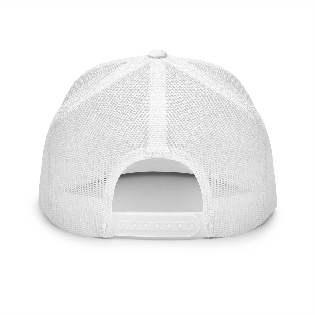 5 Panel Trucker Cap gym tan logo