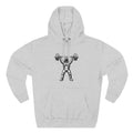 Gym Astronaut Weightlifting Hoodie — Fitness Space Weightlifter Pullover