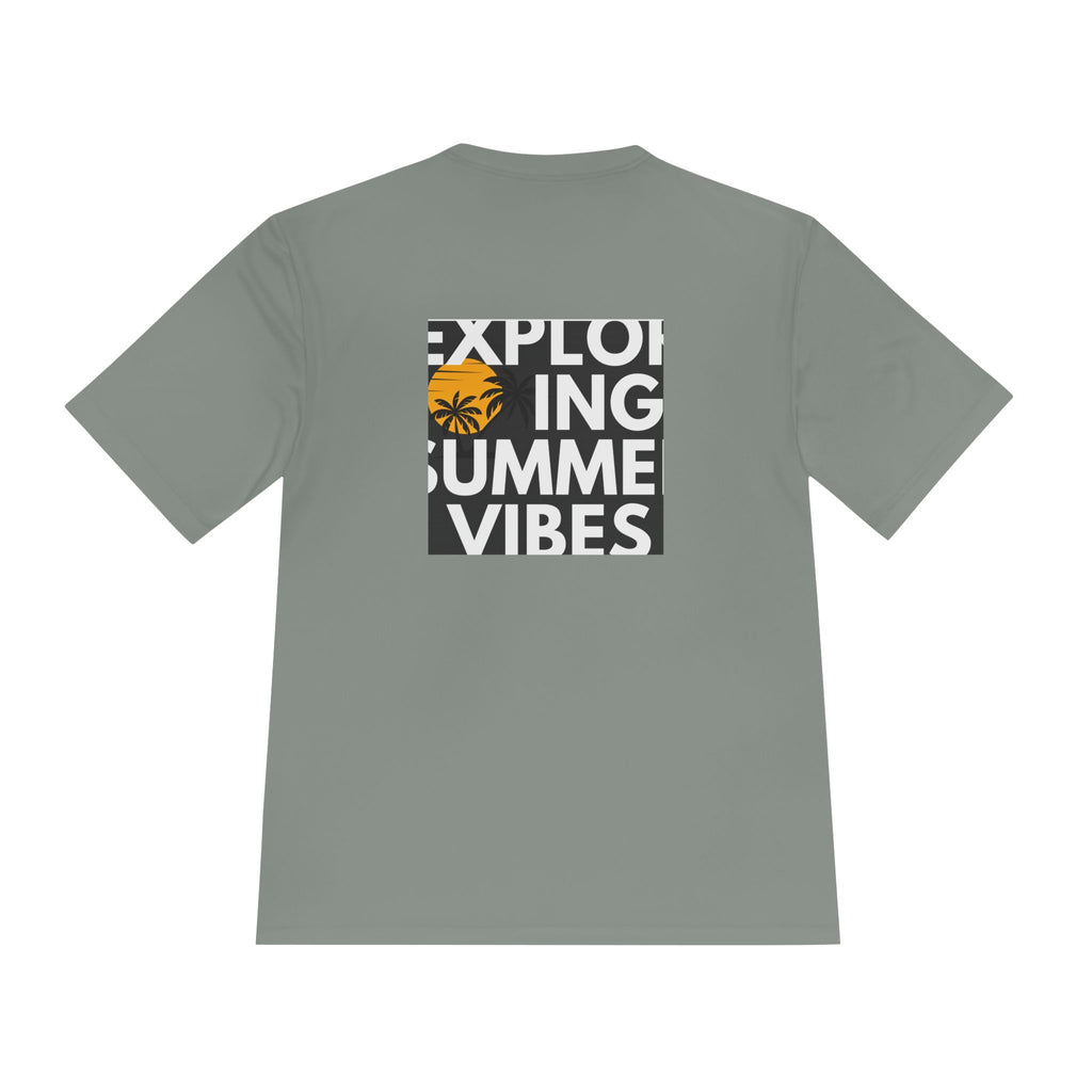 Summer Vibes Palm Tee — "Exploring Summer Vibes" Moisture-Wicking Shirt