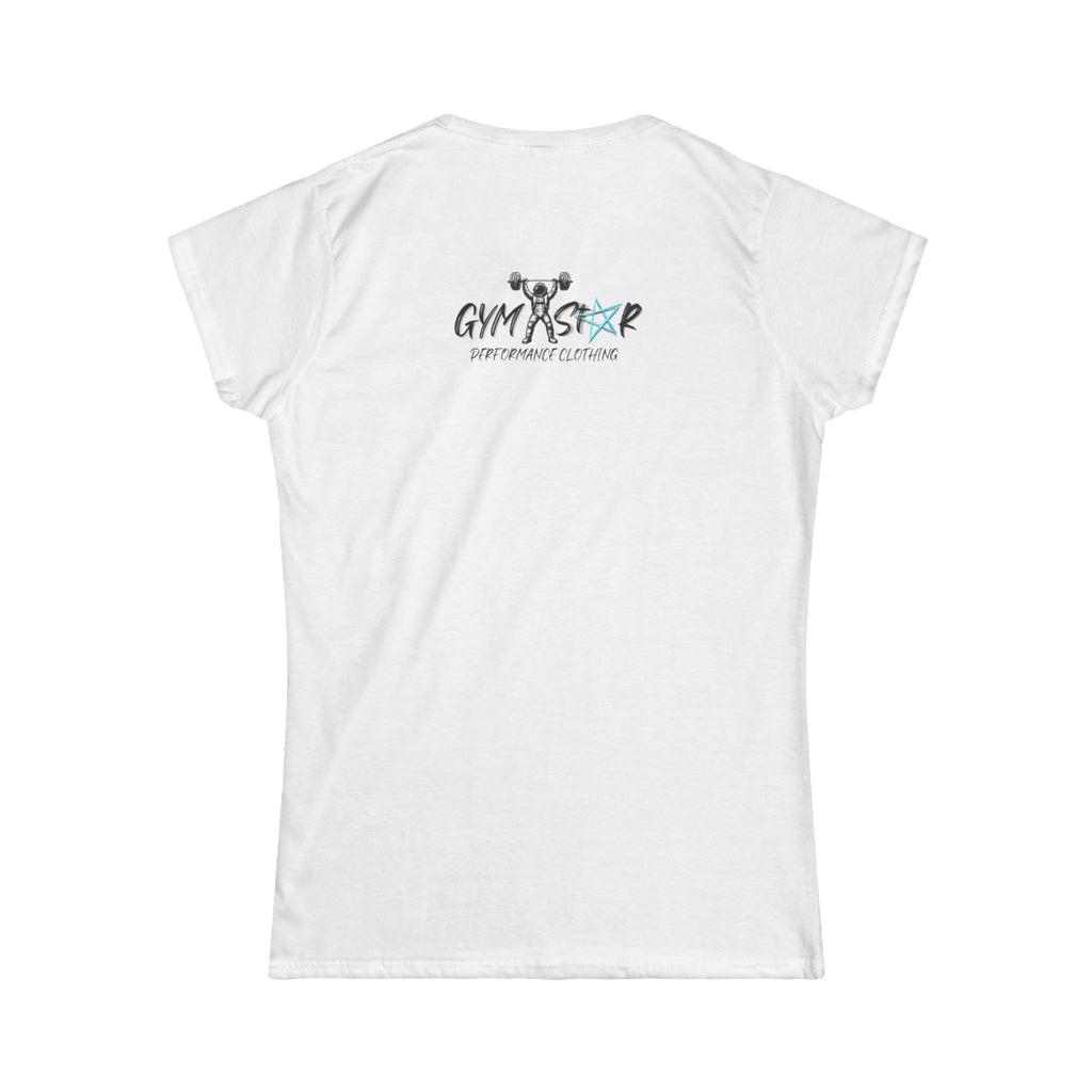 Gymnast Star Women's Tee — 'Gym Star' Logo Athletic Shirt