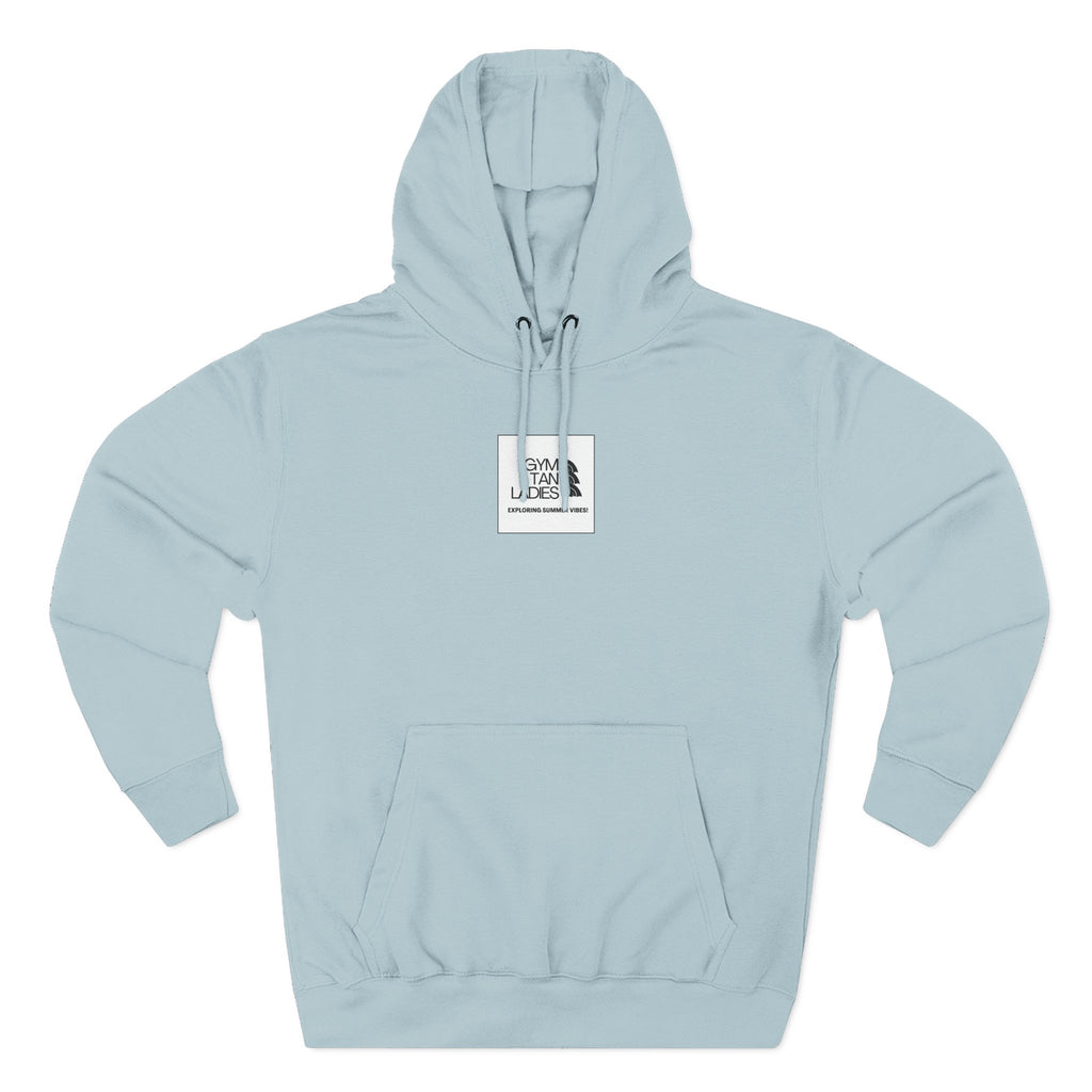 Gym Tan Ladies Hoodie — 'Exploring Summer Vibes' Graphic Pullover