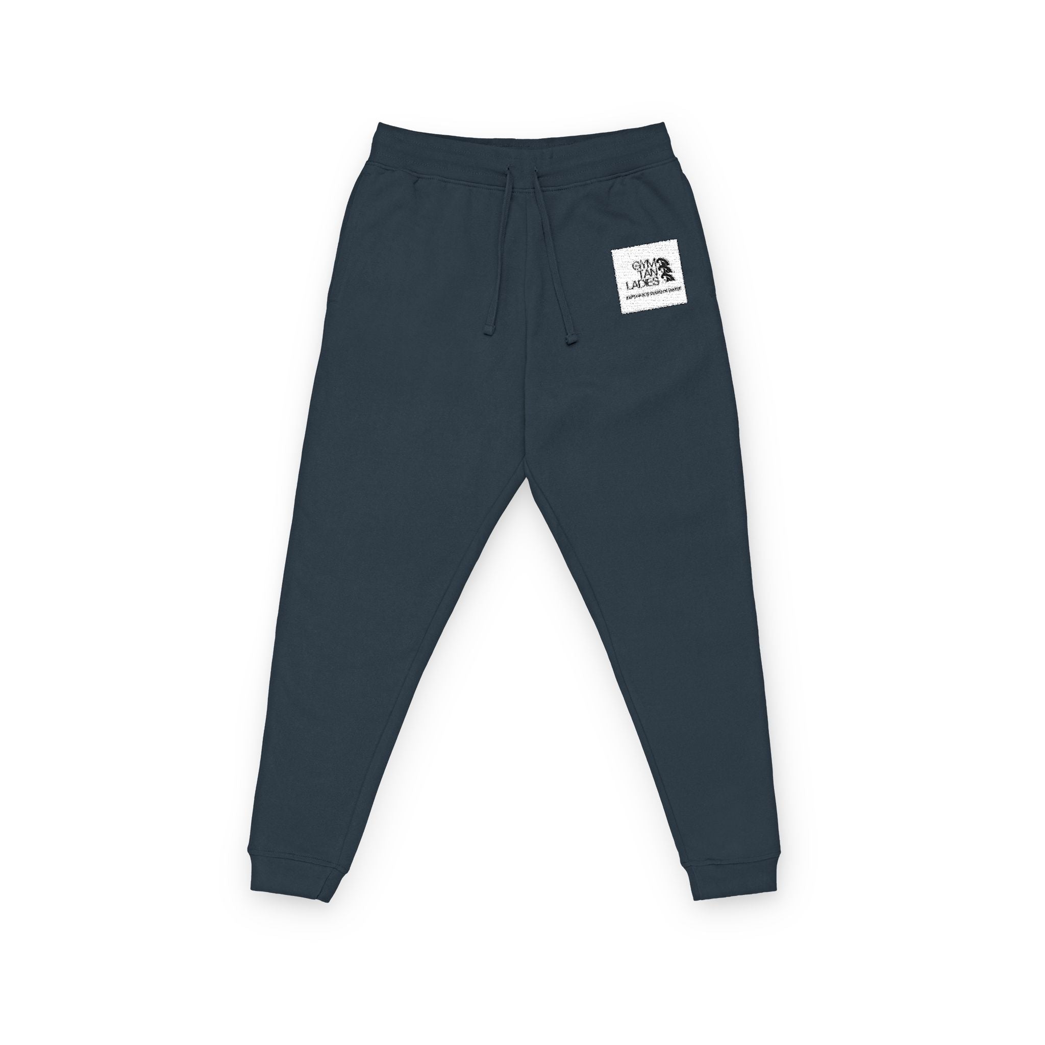 Mens gym tan Fleece Jogger (Embroidery)
