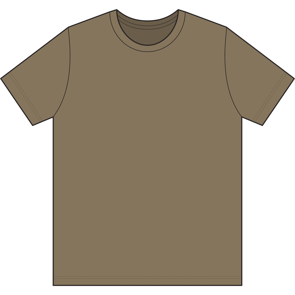 Camo Tee — Gym Tan Logo Cotton T-Shirt
