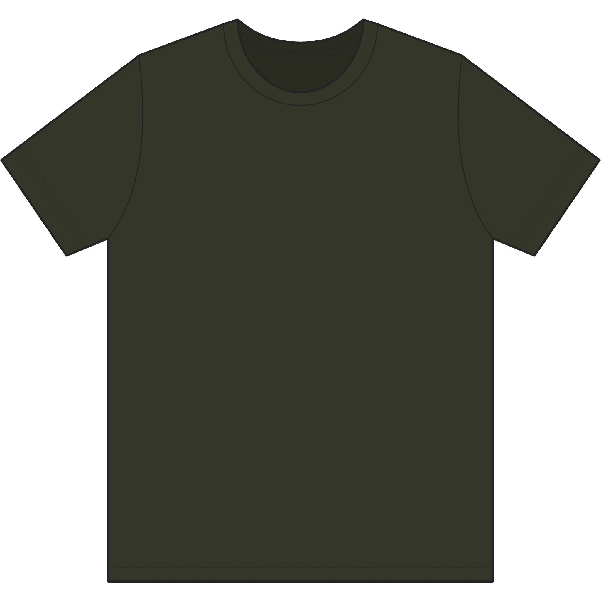 Camo Tee — Gym Tan Logo Cotton T-Shirt