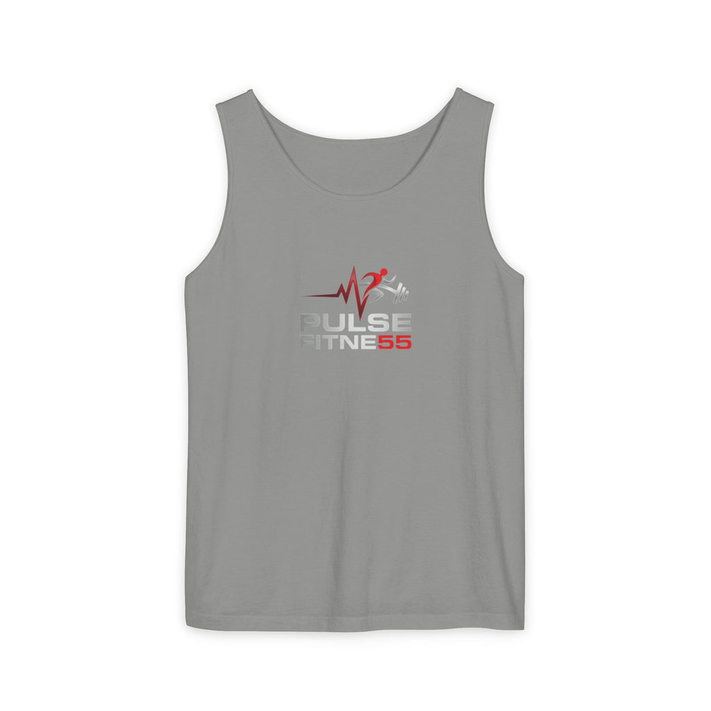 Pulse Fitness Logo Tank Top — Athletic Gym Workout Tank