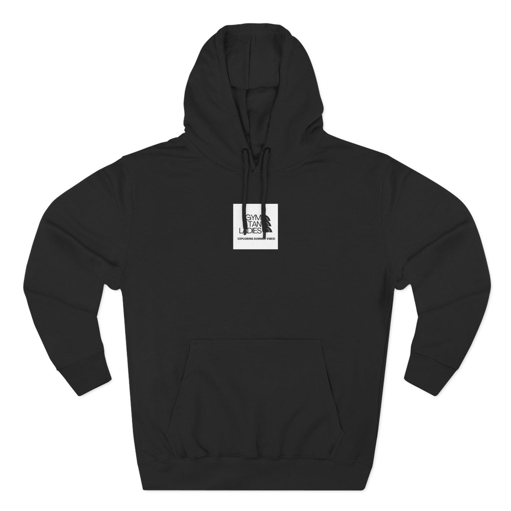 Gym Tan Ladies Hoodie — 'Exploring Summer Vibes' Graphic Pullover