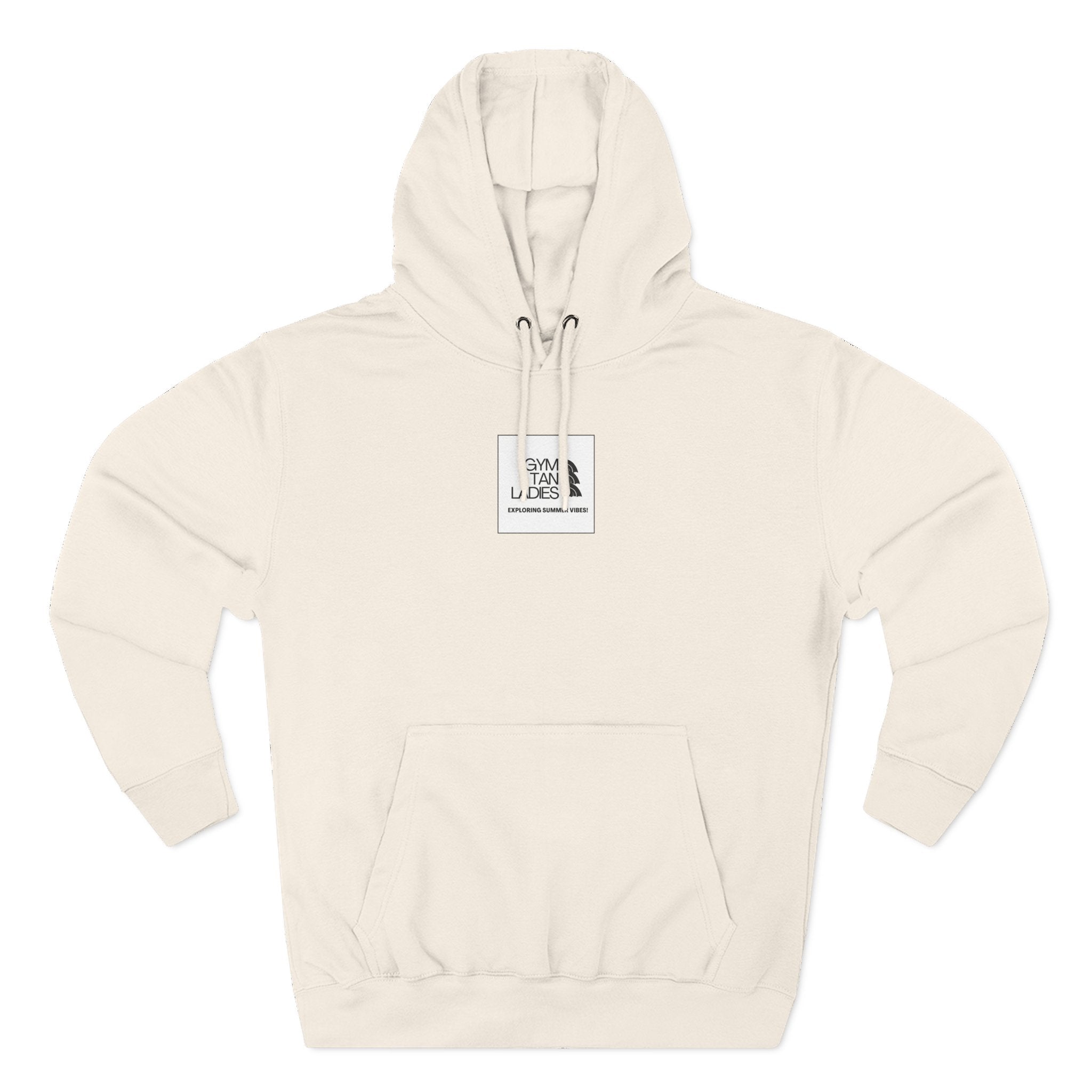 Gym Tan Ladies Hoodie — 'Exploring Summer Vibes' Graphic Pullover