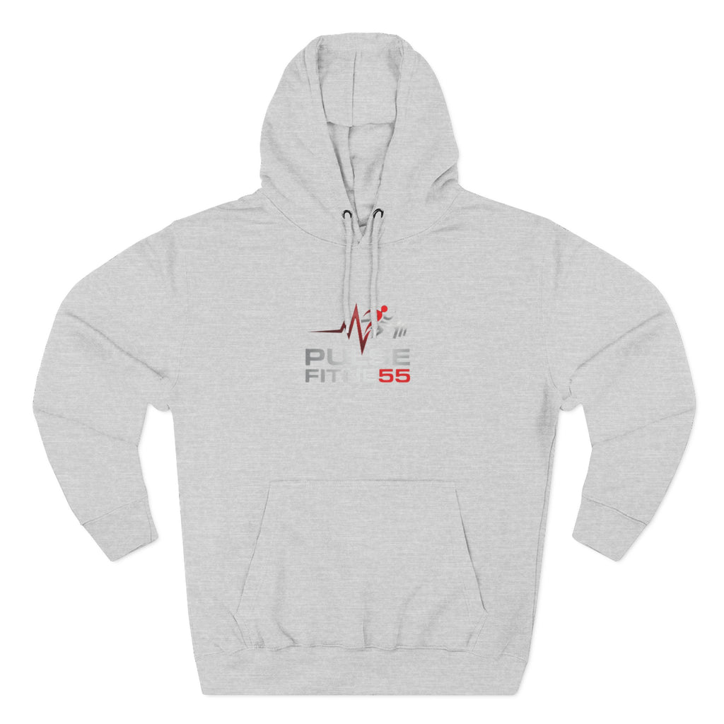 Sudadera con capucha Pulse Fitness 55 - Sudadera polar con logo de gimnasio