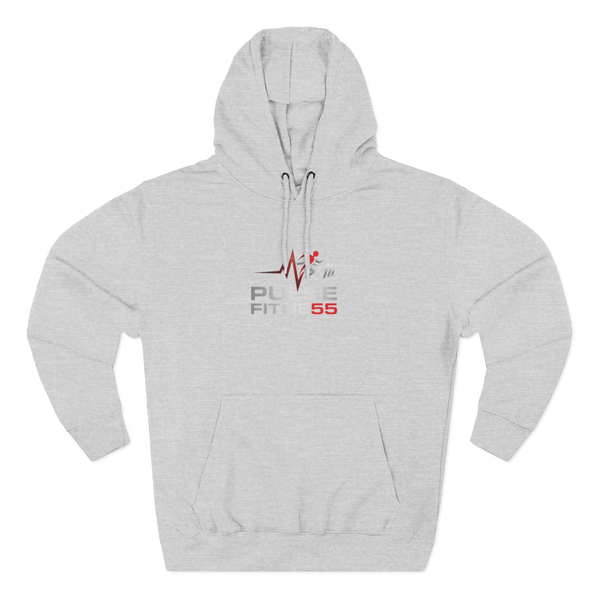 Sudadera con capucha Pulse Fitness 55 - Sudadera polar con logo de gimnasio