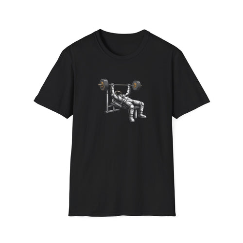 Bench Press Gym T-Shirt — Pulse Fitness Logo Workout Tee
