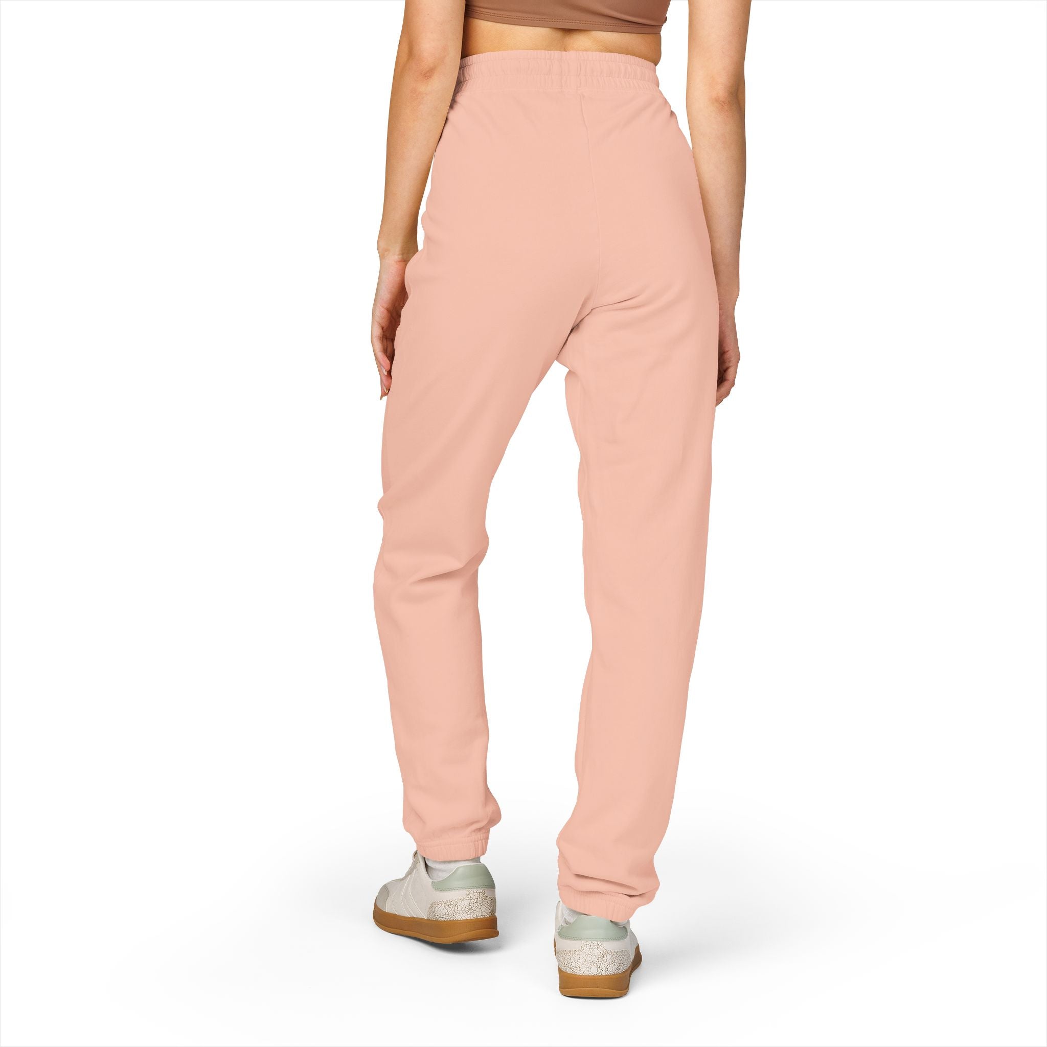Skull Crossbones Joggers – Garment-Dyed Fleece Sweatpants