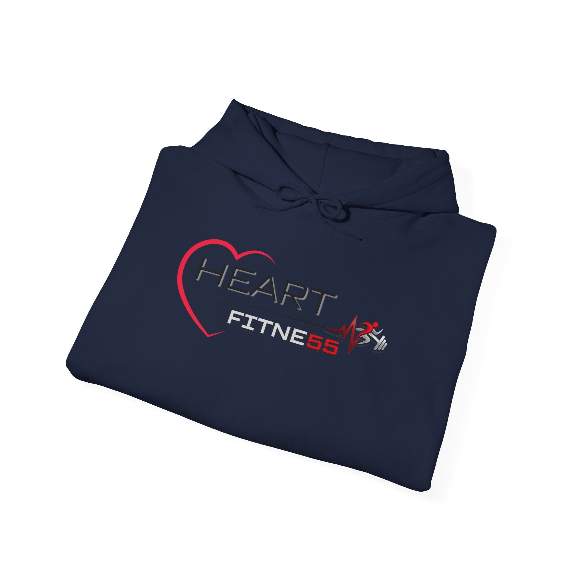 Heart Fitness Hoodie - Women's Heartbeat Gym Sweatshirt