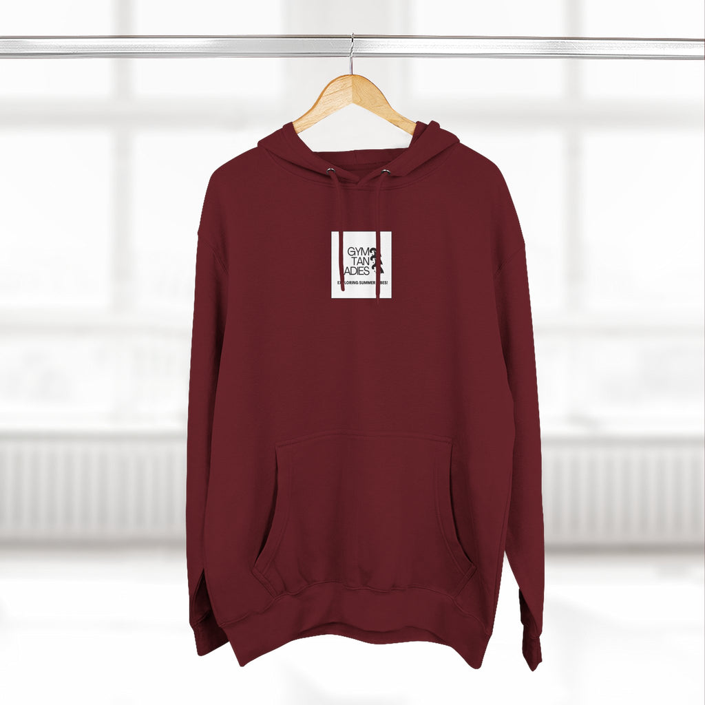 Gym Tan Ladies Hoodie — 'Exploring Summer Vibes' Graphic Pullover