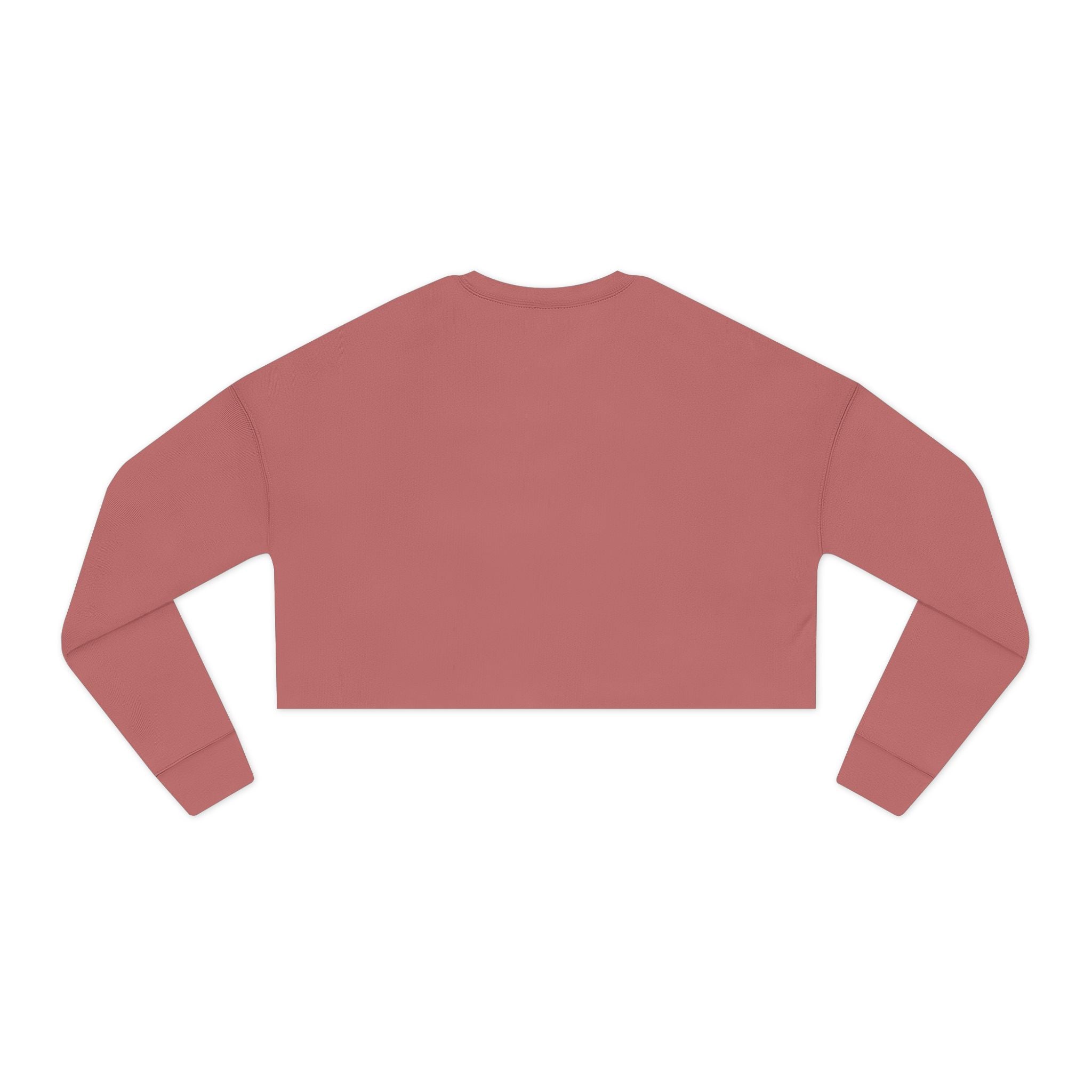 Women's (Heart Fitne55)  Cropped Sweatshirt