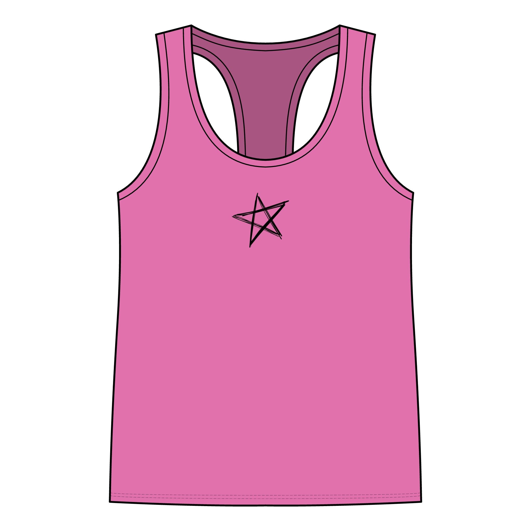 Women's Jersey Racerback Tank