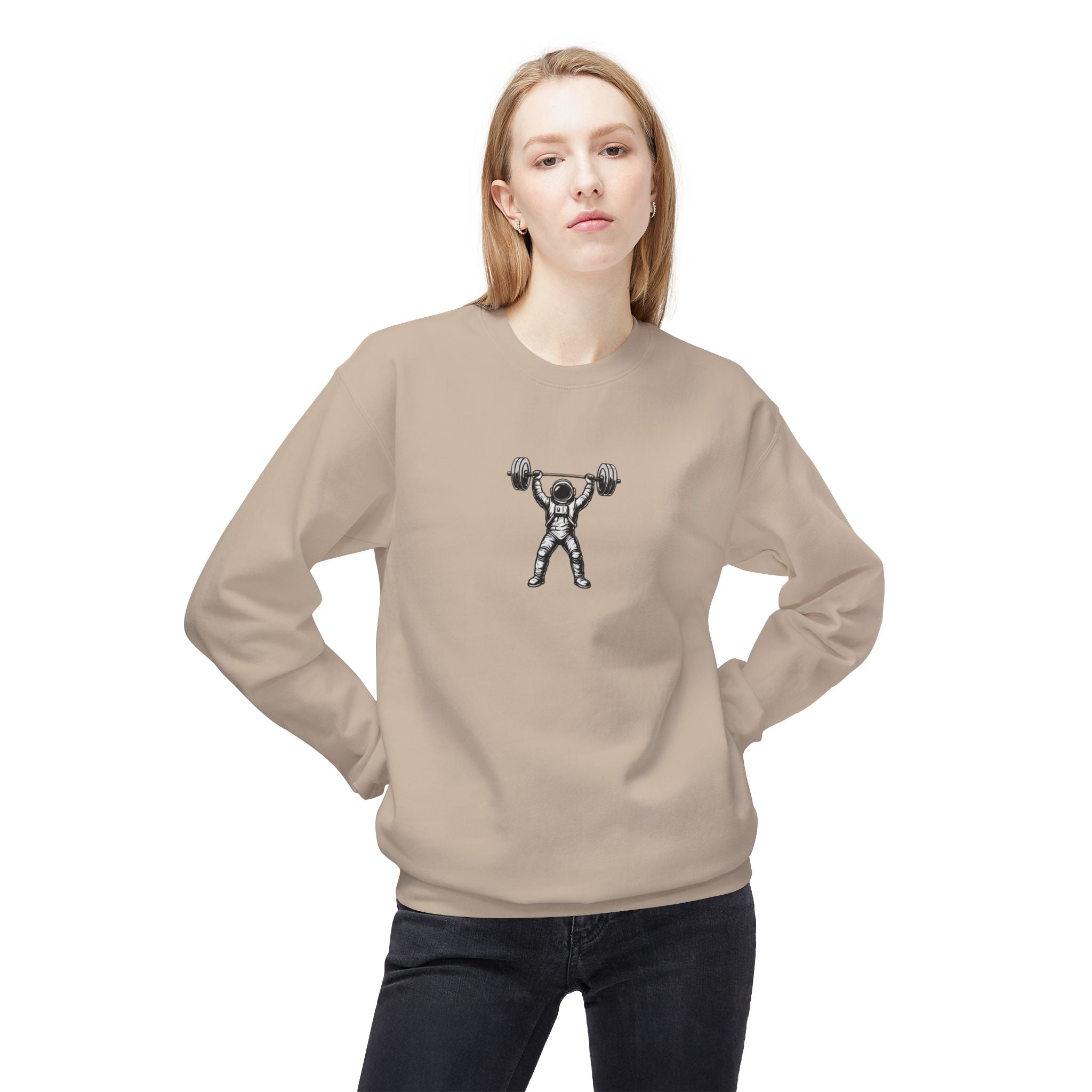 Sudadera de cuello redondo de vellón Softstyle de peso medio Performance