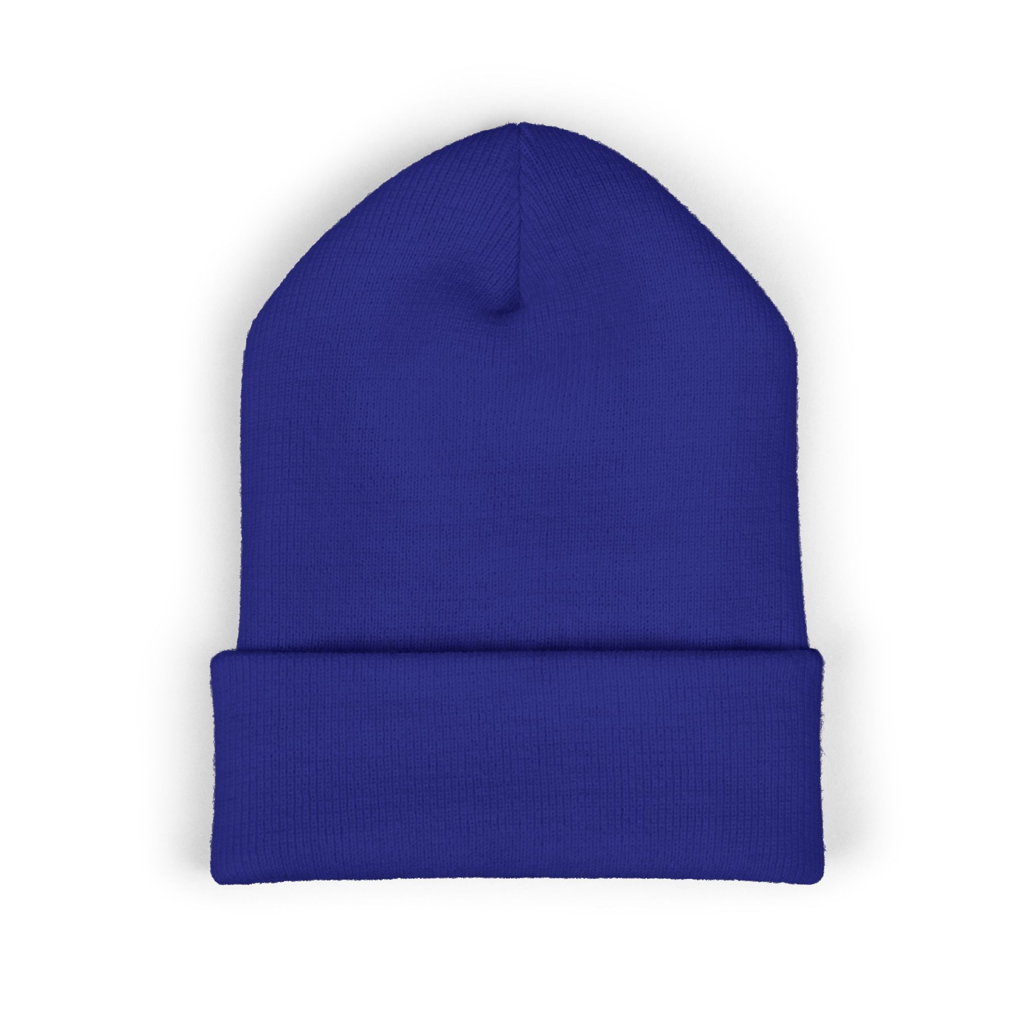 EMT Heartbeat Embroidered Beanie - Classic Cuffed Knit Hat for First Responders