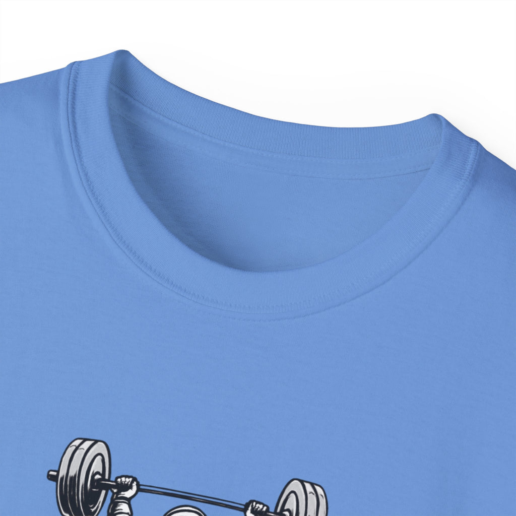 Fitness T‑Shirt — Pulse Fitness Weightlifting Astronaut Graphic Tee