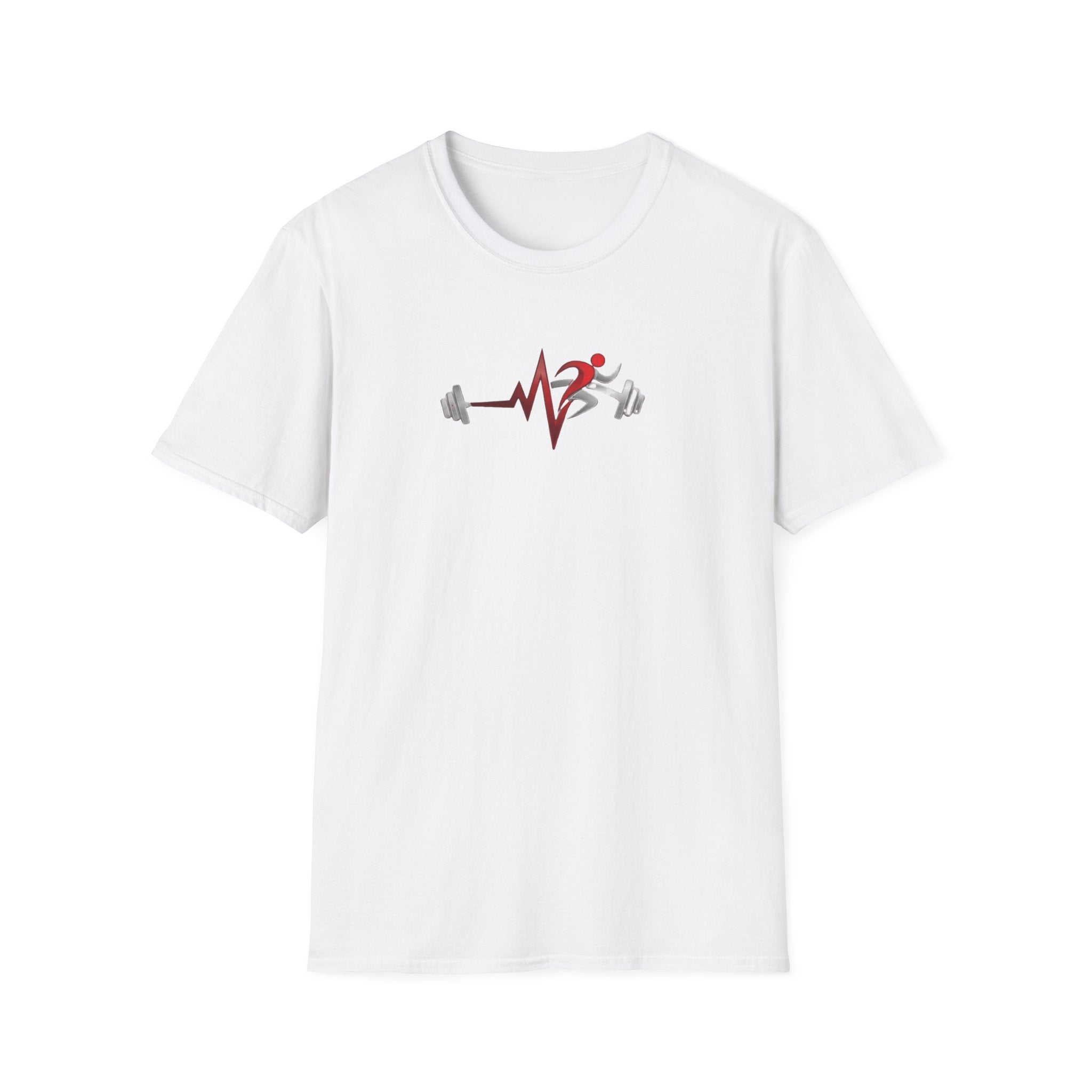 Camiseta Latido Fitness — Corredor & Barra Pulsación Gimnasio