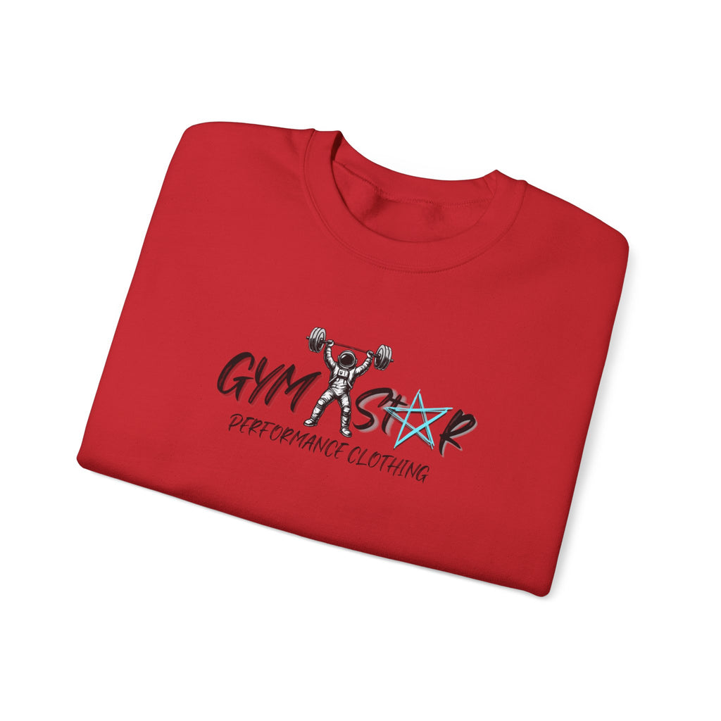 Gym Star Crewneck Sweatshirt – 'Gym Star Performance Clothing' Athletic Pullover