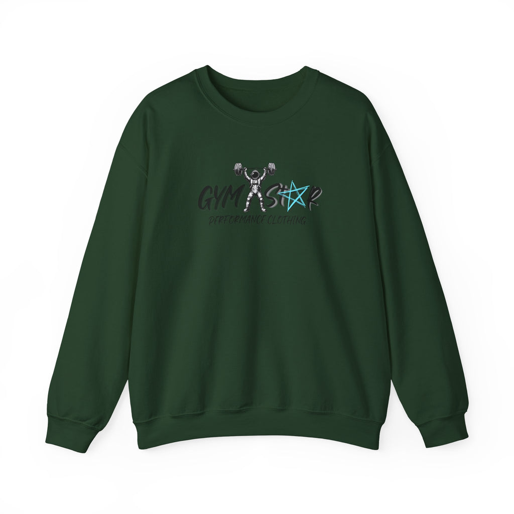 Gym Star Crewneck Sweatshirt – 'Gym Star Performance Clothing' Athletic Pullover