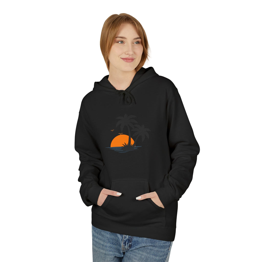 Mens Midweight Softstyle Fleece Hoodie