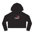 Pulse Fitne55 Women’s Cropped Hoodie — Athletic Logo Crop Top for Gym & Casual Wear