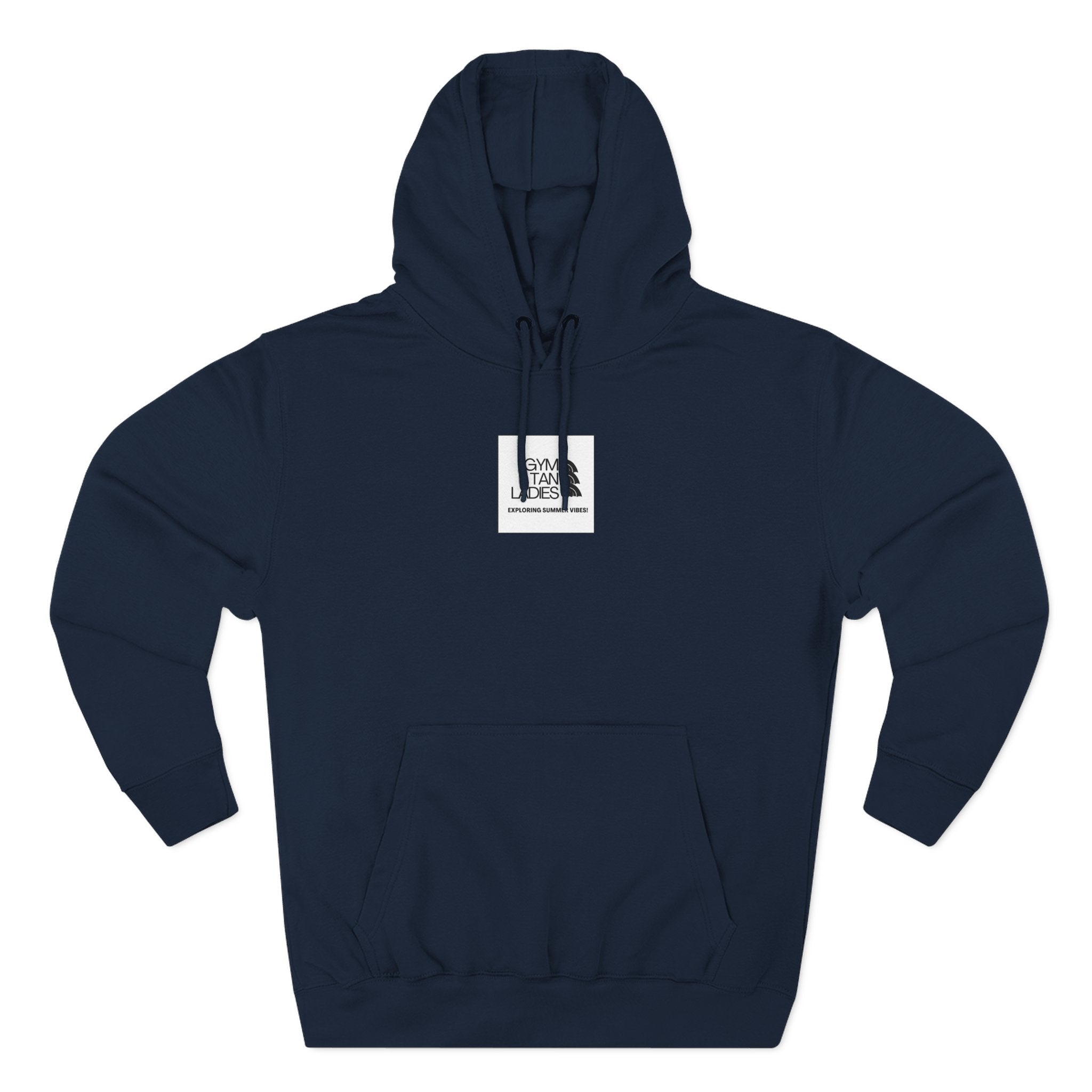 Gym Tan Ladies Hoodie — 'Exploring Summer Vibes' Graphic Pullover