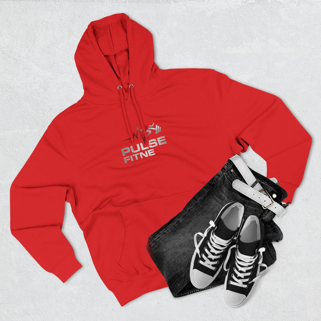 Sudadera con capucha Pulse Fitness 55 - Sudadera polar con logo de gimnasio