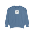 Mens Gym Tan Sweatshirt Logo Crewneck